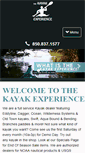 Mobile Screenshot of kayakexperience.com